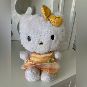 SANRIO HELLO KITTY 50th Anniversary Limited Edition 12” Plush Gold Edition